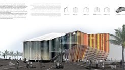 BIBLIOTECA Y CENTRO POLIVALENTE EN FUERTEVENTURA. CONCURSO 1ER PREMIO