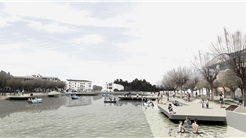 LAGO URBANO, INTERVENCIÓN EN EL ESPACIO PUBLICO DE LA CHARCA DE PEGALAJAR, JAEN,