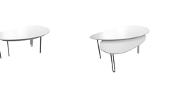 Sistema de ocupación espacial en forma de mesa