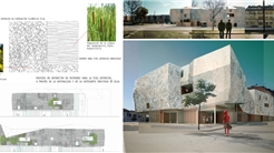Agrupación de Células básicas de habitar hiperconetadas en edificio con vocación de espacio público y Jardín. 120C_V4J