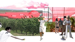 CLUB DE PADEL (6750m3 de aire rojo maculado)