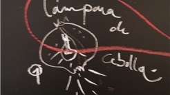 Lámpara de cebolla