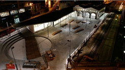 Proyecto Vías. Rehabilitacion de los cocherones de feve y edificio de juventud y plaza en León